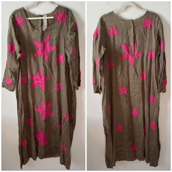 MAGNOLIA PEARL Cassiel Maxi Star Dress One Size - Picture 3 of 8